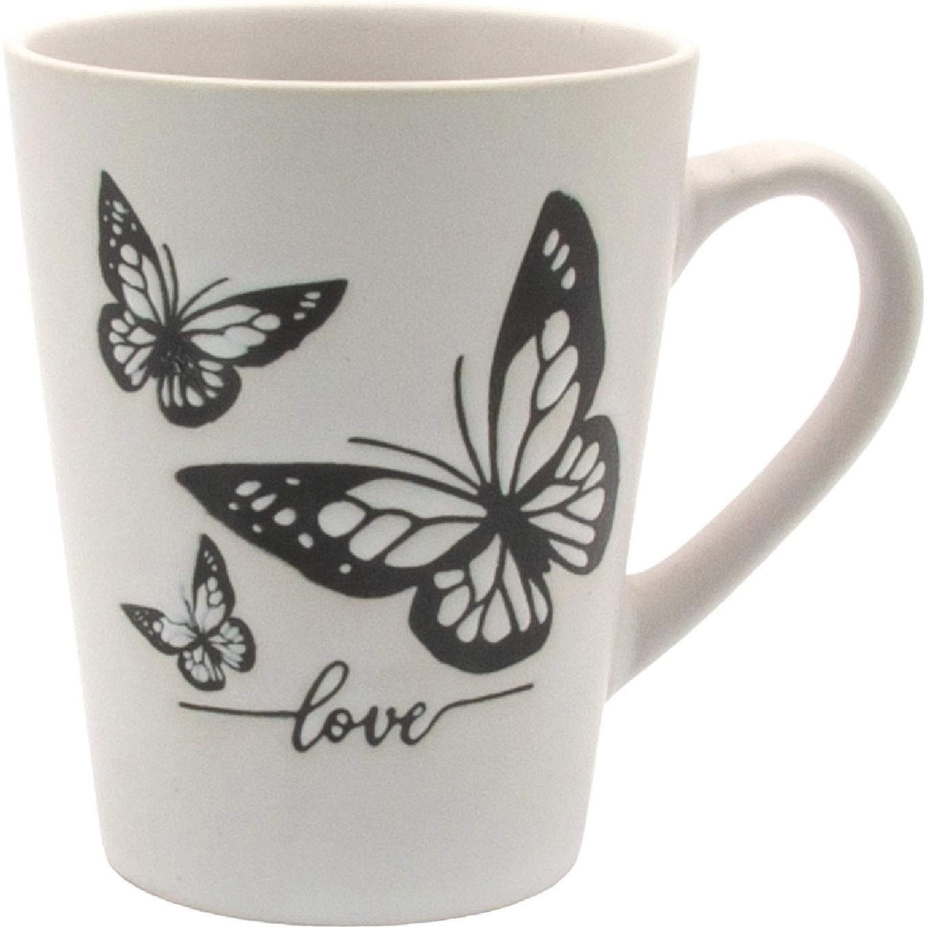 Кухоль Milika Butterfly Loft Grey кераміка 330 мл (411110)