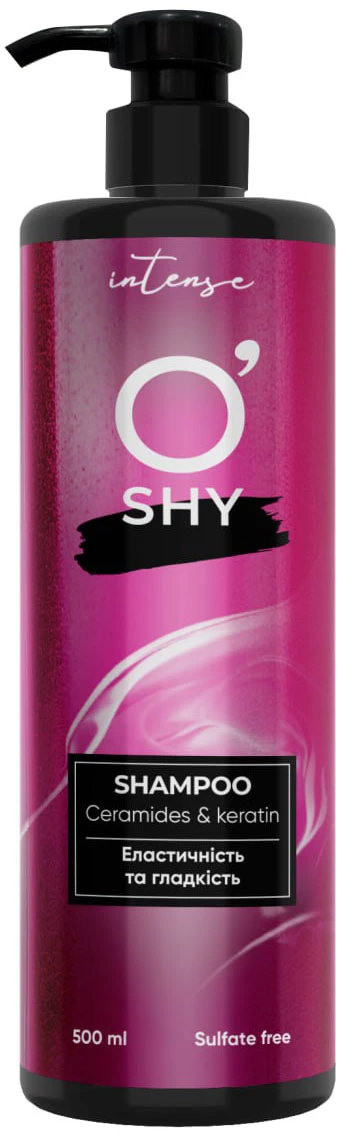 Шампунь O'Shy Intense Ceramides & Keratin 500 мл (4820263232965)