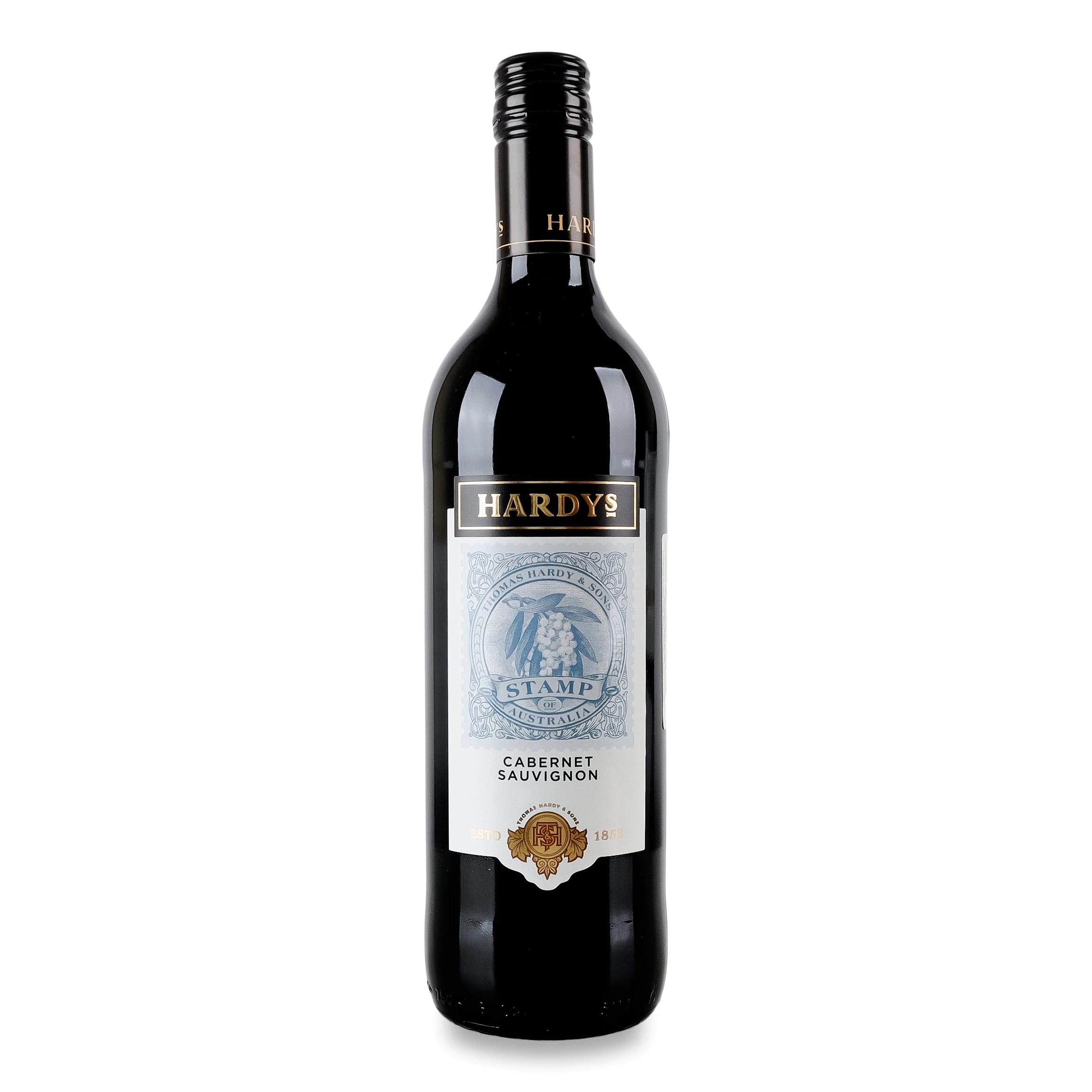 Вино Hardys Stamp Cabernet Sauvignon червоне сухе 11% 0.75 л (5010134921855)