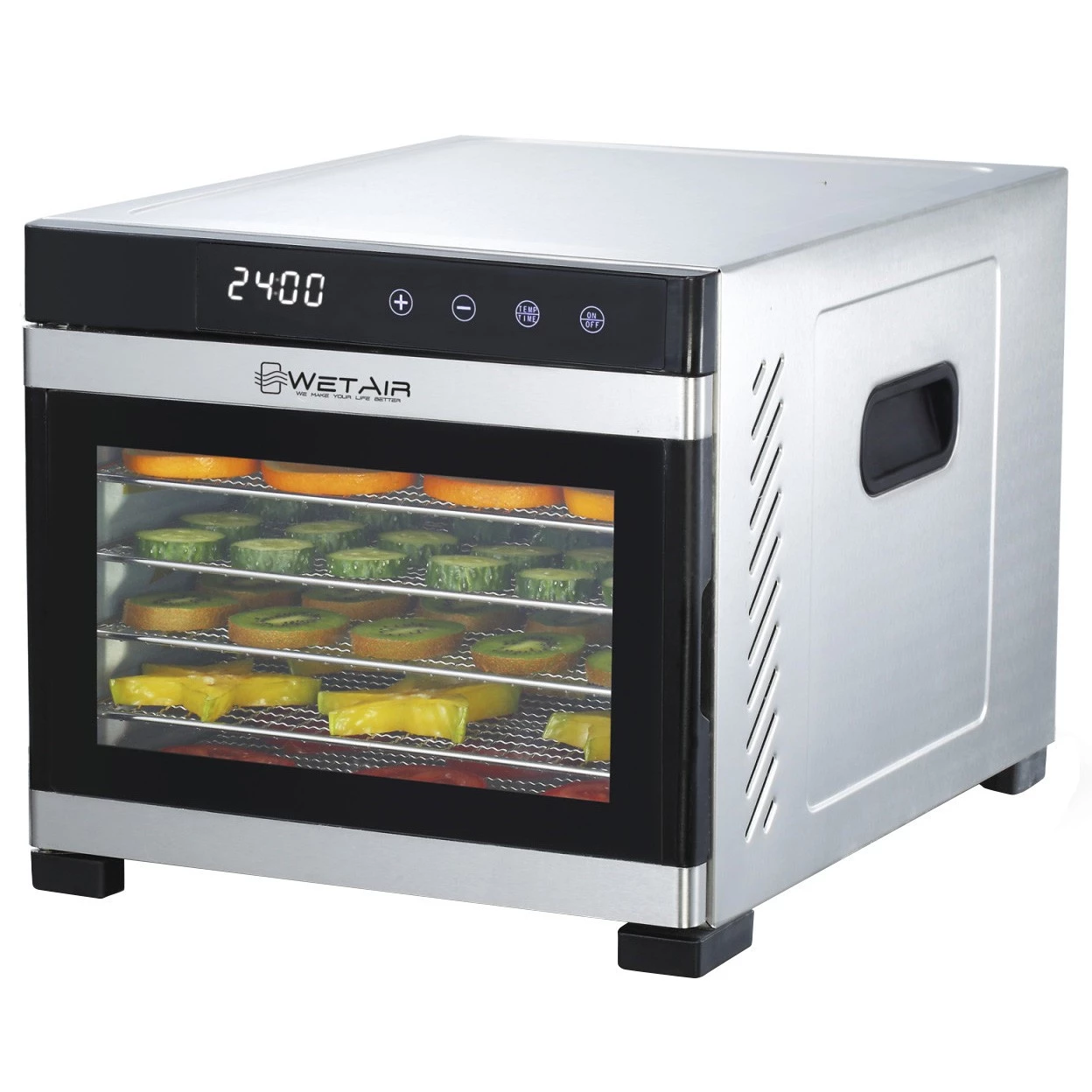 Електросушарка для овочів і фруктів WetAir WFD-K650S 25 л (4820222590822)