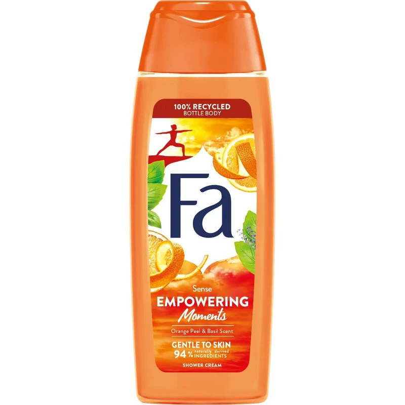 Гель для душа Fa Empowering Moments Цедра Апельсина и Базилик, 250 мл