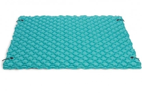 Матрац надувний Intex Giant Floating, ПВХ, бірюзовий, 290x226 см (6941057407449)