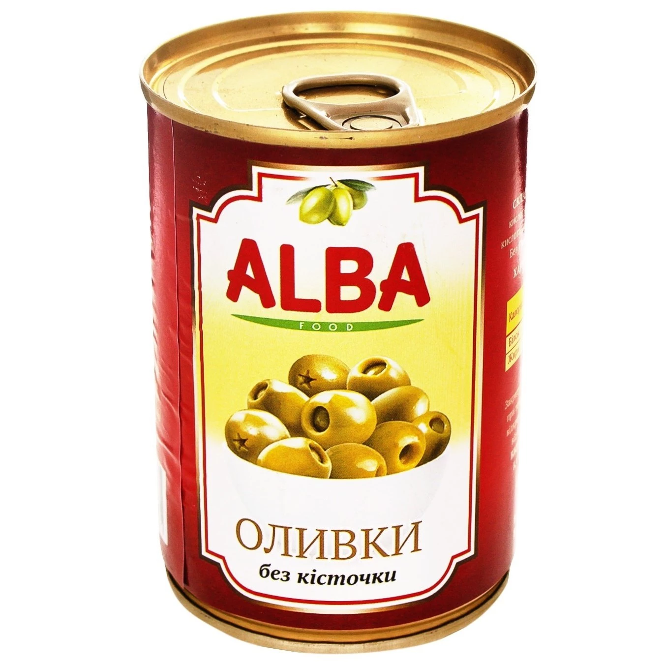 Оливки Alba Food без кісточки 300 мл (8410416009061)