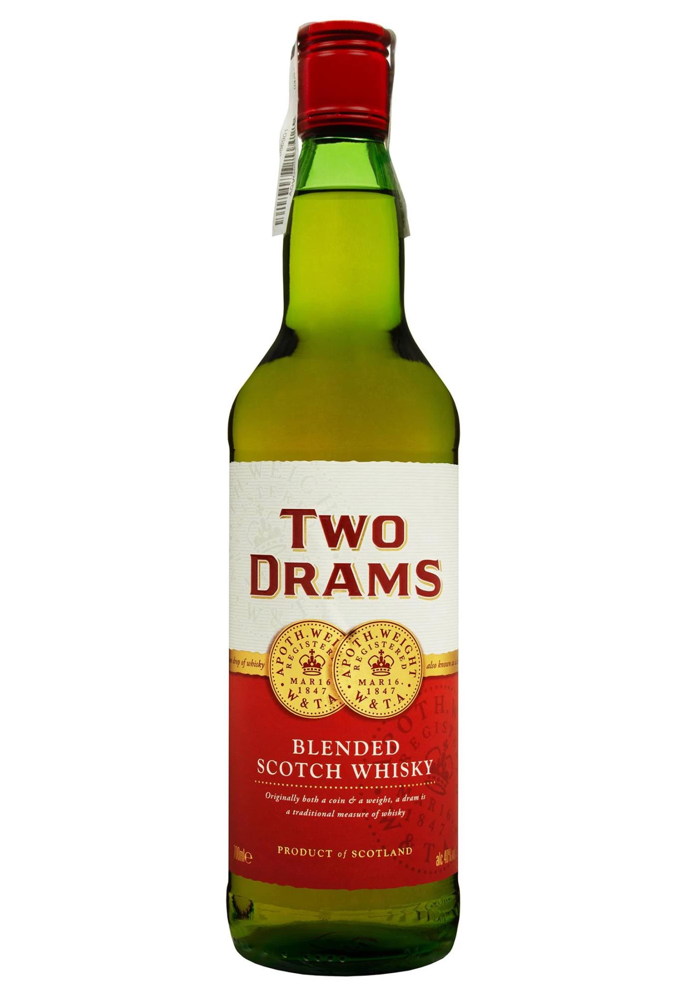 Віскі Two Drams 40% 0.7 л (5011166082040)
