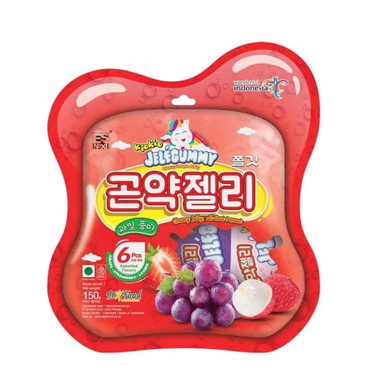 Цукерки желейні Kiokio Red Pack Series 150 г (8997011280939)