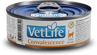 Вологий корм для дорослих кішок 85 г в період одужання. Farmina Vet Life Convalescence