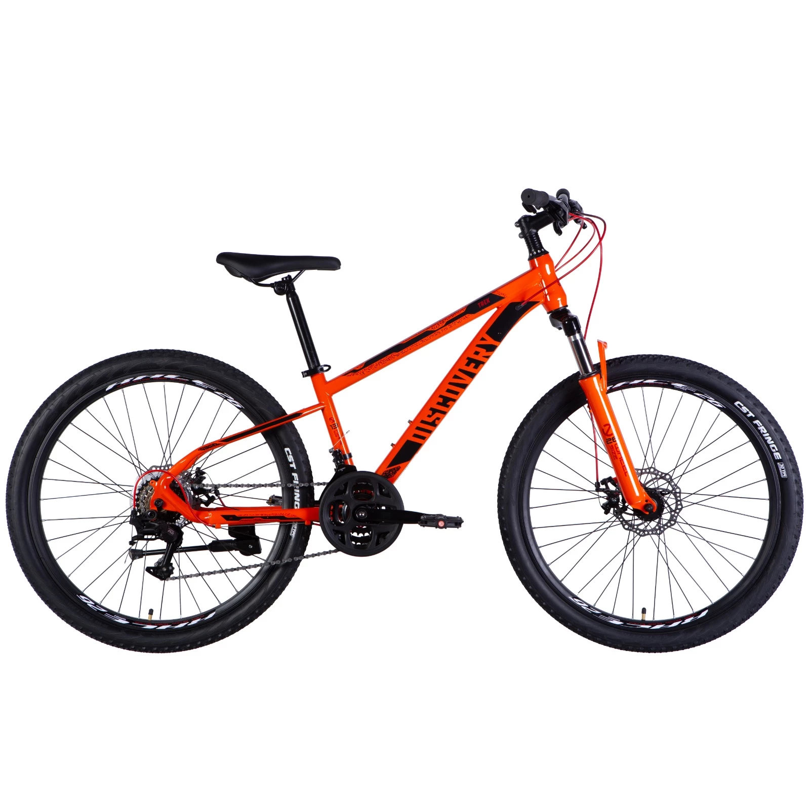 Велосипед Discovery Trek ST 26" 2025 DD FR 13" помаранчевий (OPS-SP-26-049)