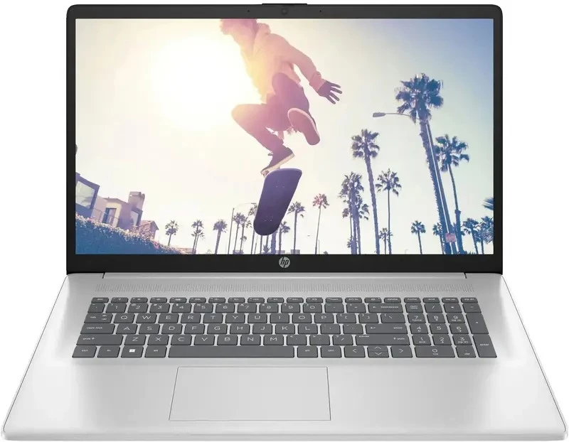 Ноутбук HP Laptop 17-CP3007UA Natural Silver (198828031518)