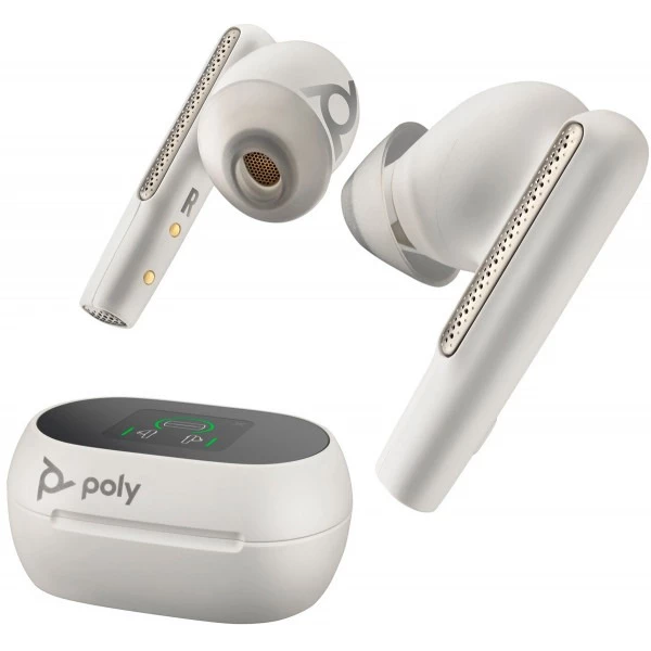 Навушники TWS Poly Voyager Free 60+,Earbuds, BT700A, TSCHC, White (864954)