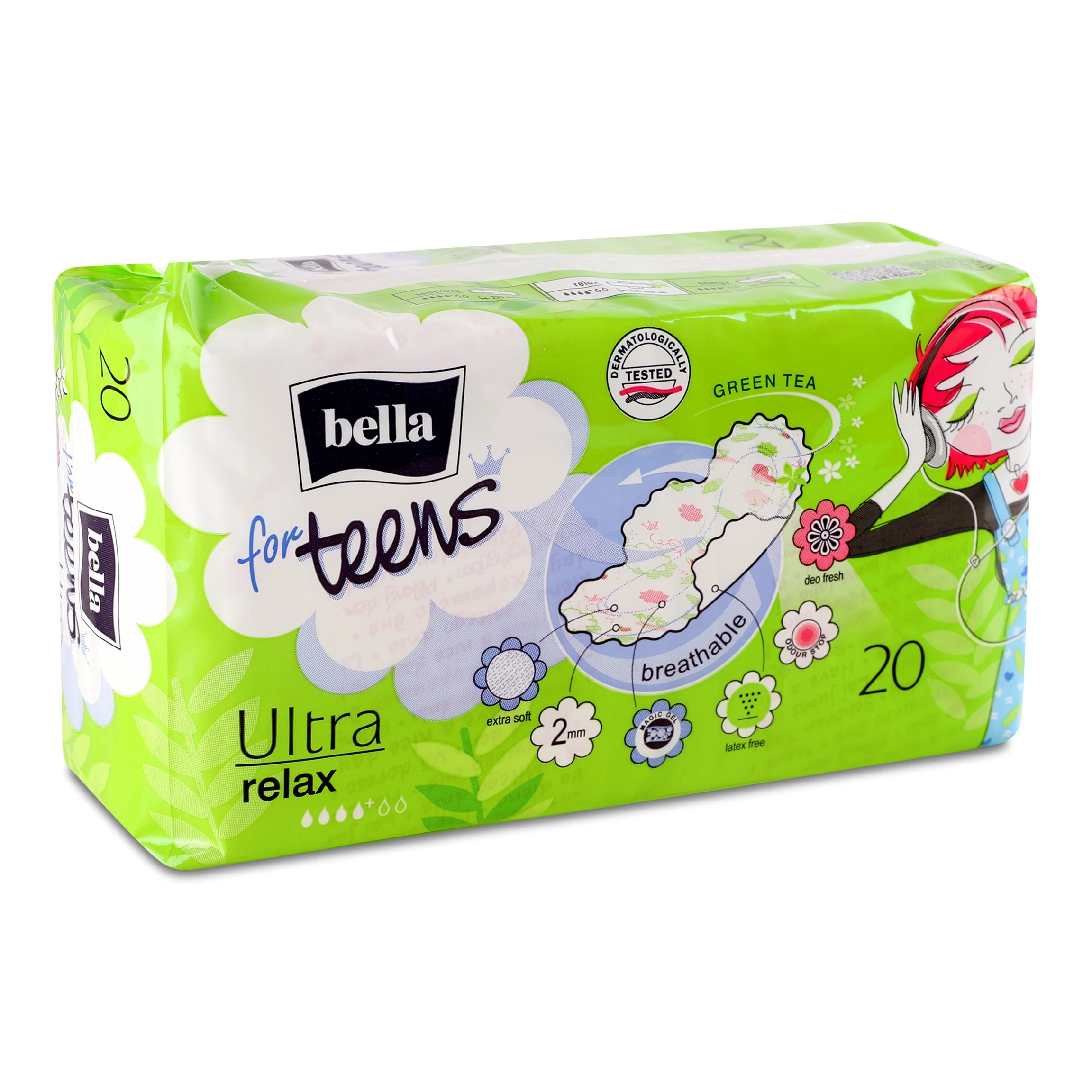 Прокладки гігієнічні Bella For Teens Ultra Relax 20 шт (5900516306229)
