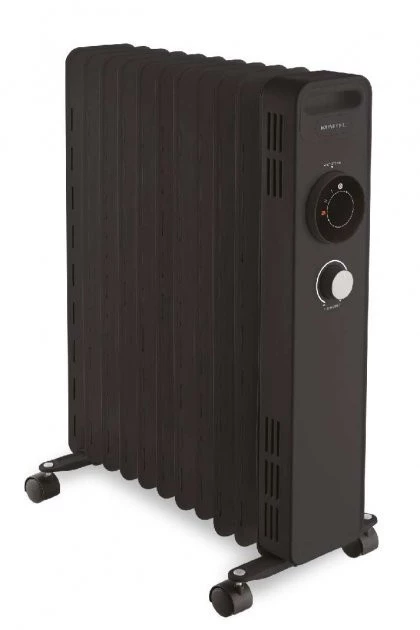 Електричний масляний обігрівач Kumtel KUM-1230S Black
