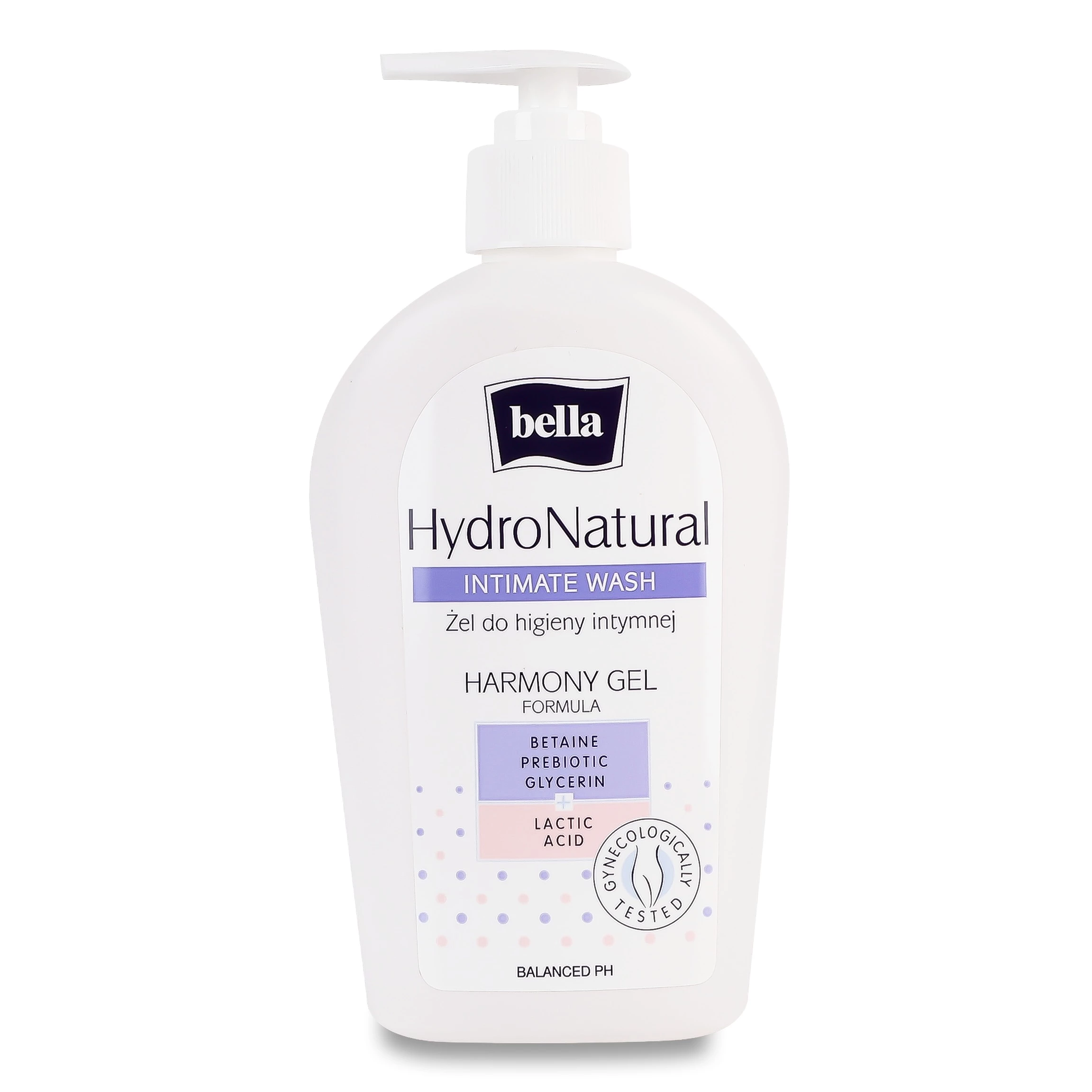 Гель для інтимної гігієни Bella Hydro Natural 300 мл (5900516651282)