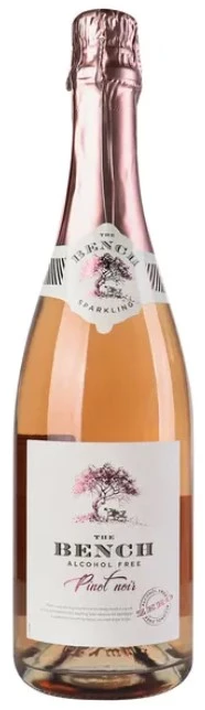 Ігристе вино The Bench Pinot Noir Sparkling рожеве безалкогольне, 0.75 л