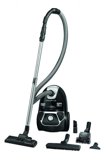 Пилосос Rowenta Compact Power Animal Care RO3985EA з мішком чорний, 750 Вт (3221614001154)