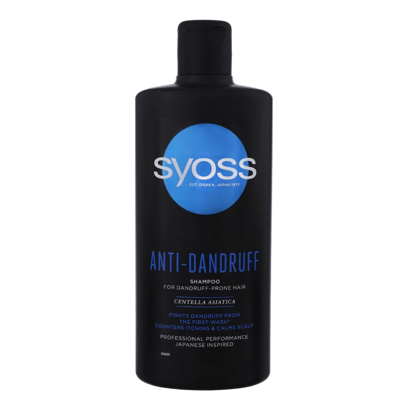 Шампунь для волосся, схильного до лупи Anti-Dandruff Syoss 440мл