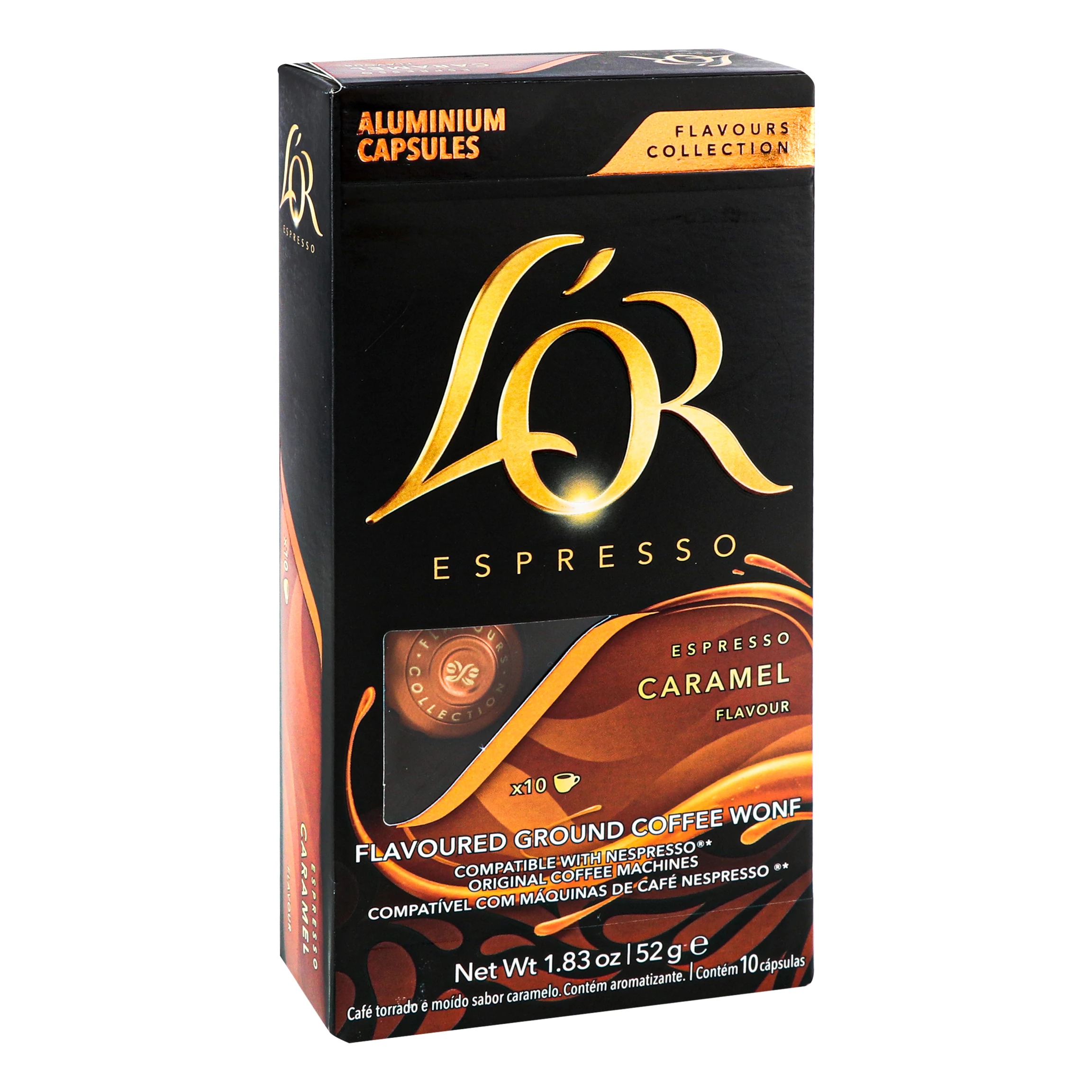 Кава L'or Espresso Caramel в капсулах 5.2 г х 10 шт (8711000488225)