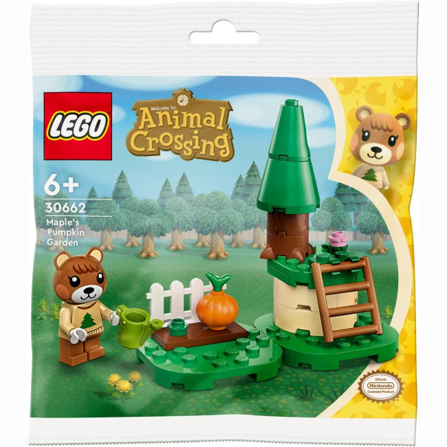 Конструктор LEGO Animal Crossing Гарбузовий сад Maple 29 деталей (30662)