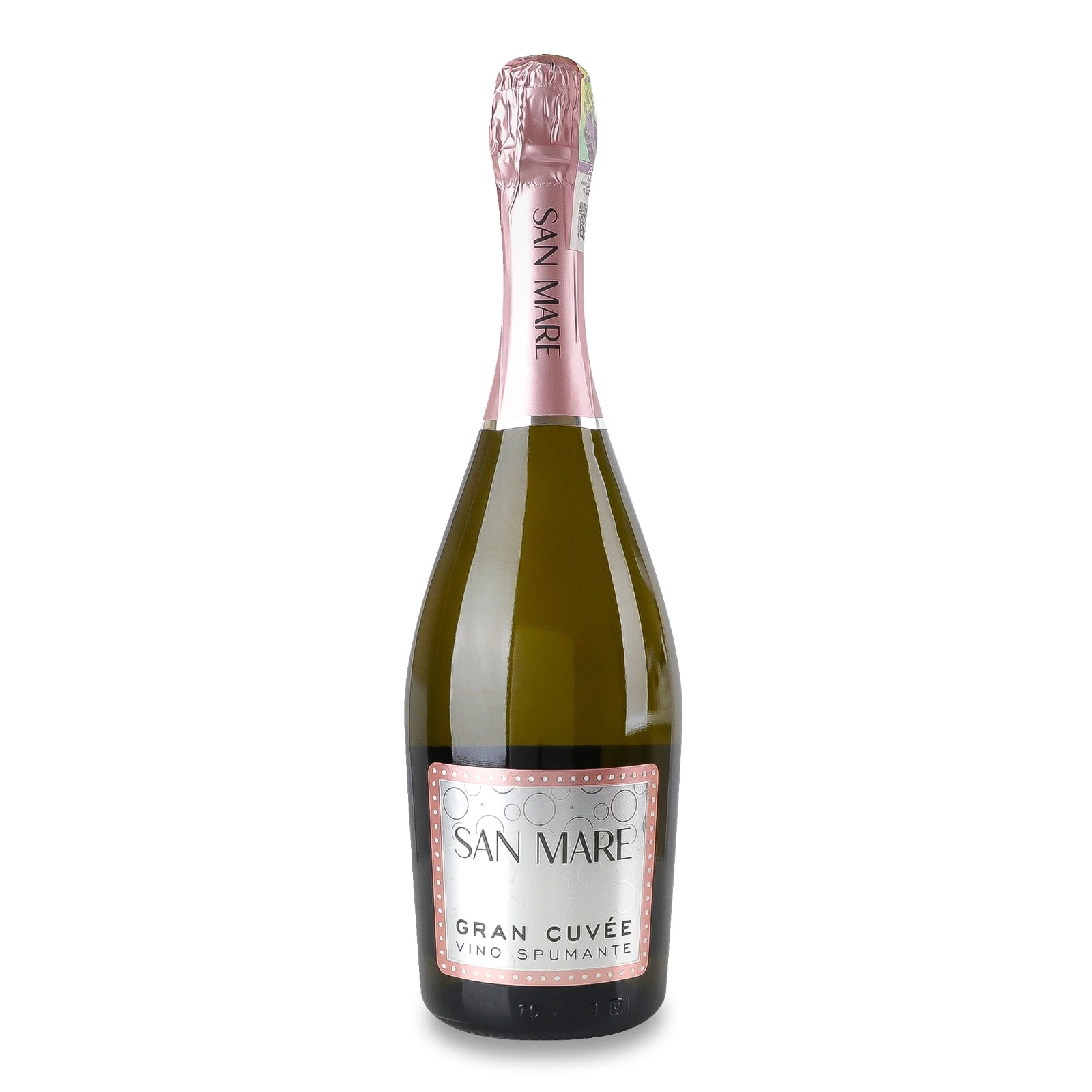 Вино ігристе San Mare Gran Cuvee біле екстра сухе 11% 0.75 л (8010719019196)