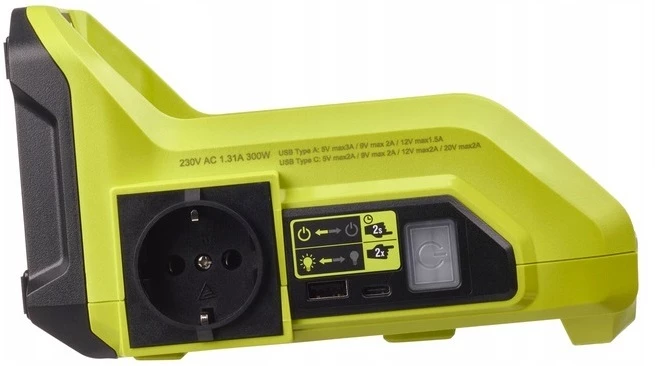Інвертор напруги акумуляторний RYOBI RY36BI300A-0, MAX POWER 36В (без АКБ та ЗУ)