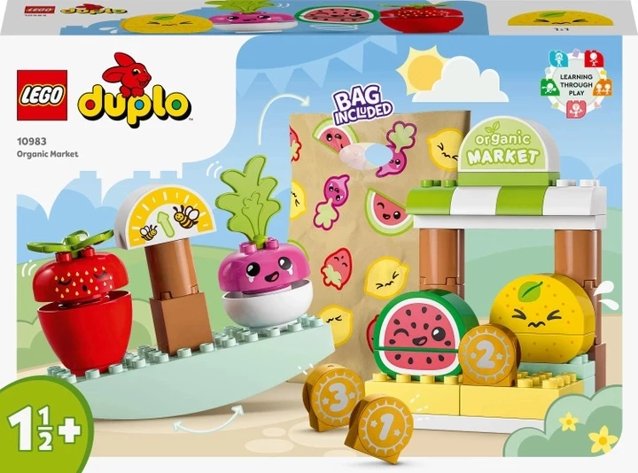 Конструктор LEGO DUPLO My First Органічний ринок 40 деталей (10983)