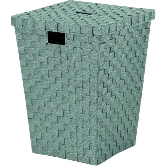 Кошик для білизни Kela Alvaro Green 40х40х52 см (26431)