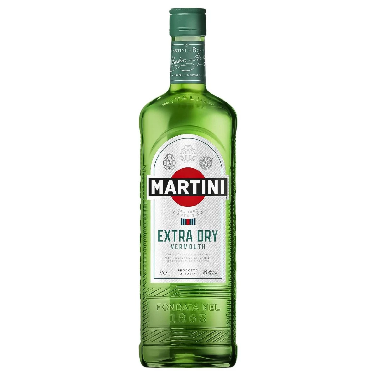 Вермут Martini Extra Dry сухий 1 л 18%