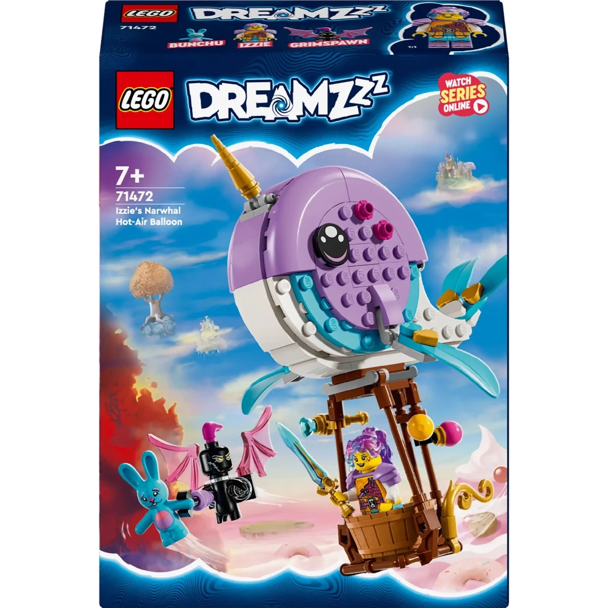 Конструктор LEGO Movie Повітряна куля Іззі «Нарвал» 71472