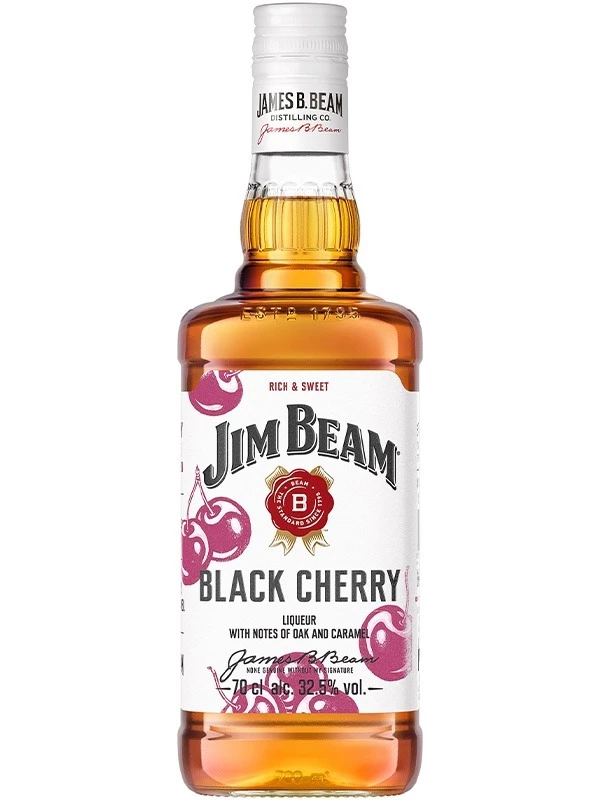 Лікер Jim Beam Black Cherry 32.5%, 0.7 л (5060045582485)